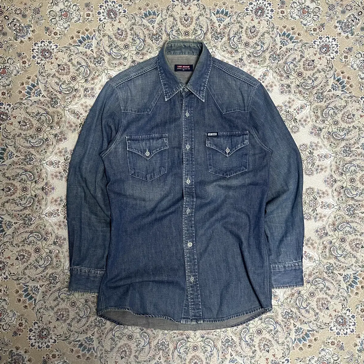 90s Lee Jeans Western Shirt