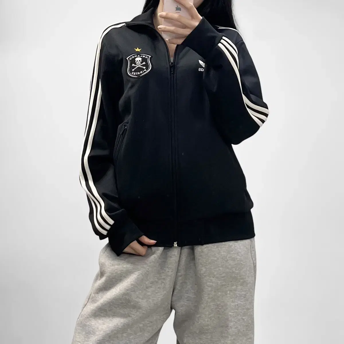 adidas Original Orlando Tracktop Jersey Black