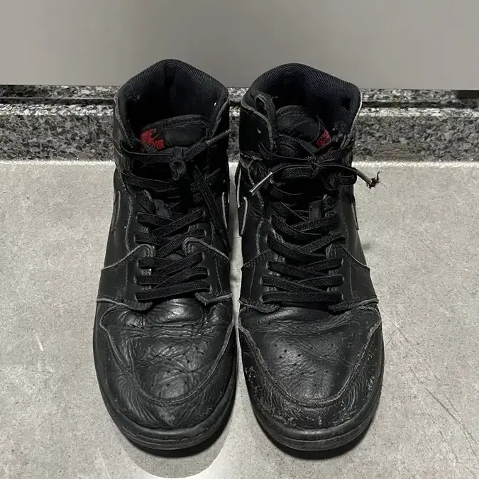 조던1 레트로 하이 올블랙 Jordan 1 Retro High Black