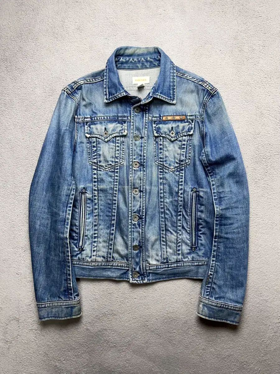 [M] Diesel Jeans Jacket - 95-100silm Diesel Denim Jacket