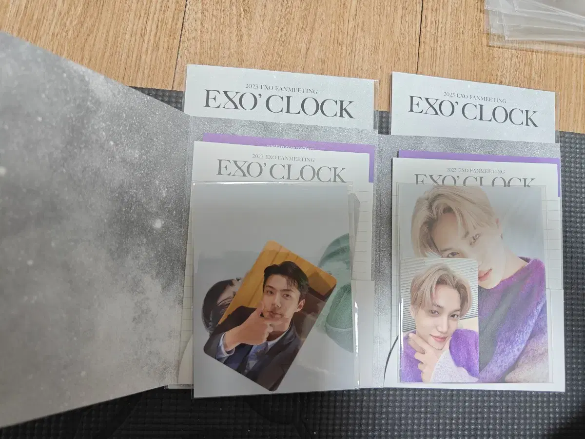 엑소 포카 exo clock ar 카이 포카 세훈 포카