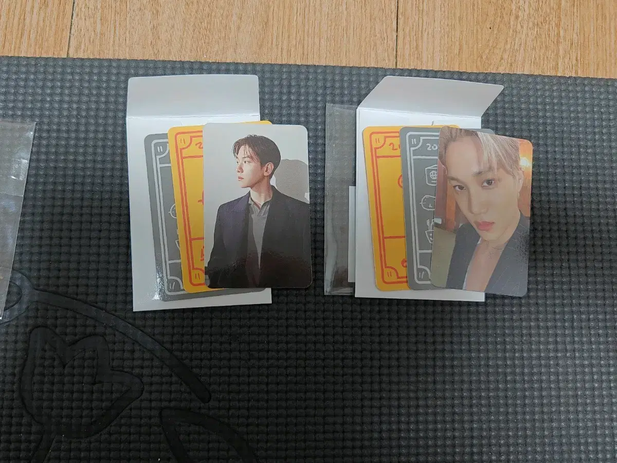 exo 11주년 lucky kard set baekhyun photocard kai photocard