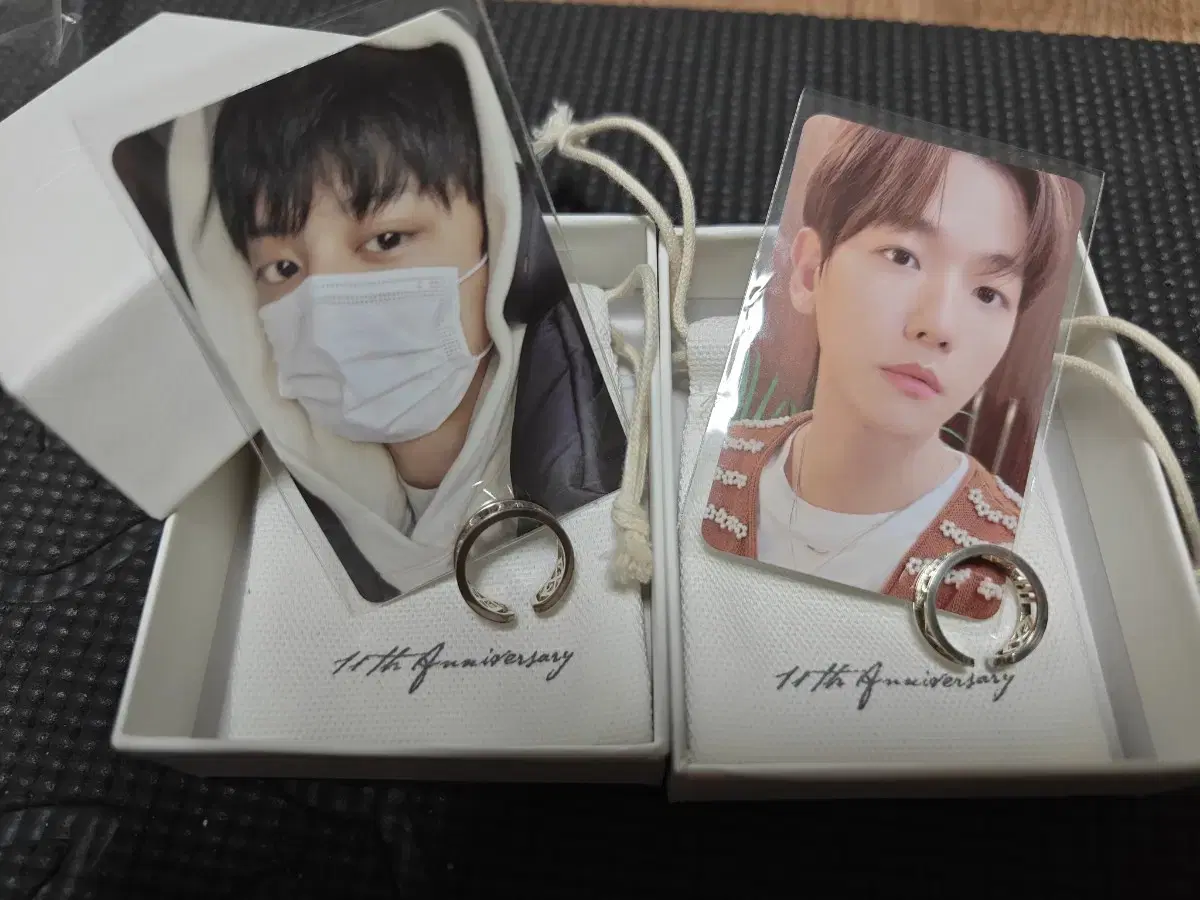 exo ring set ring set엑소 photocard chanyeol photocard baekhyun