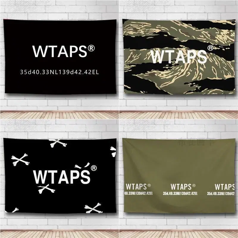 WTAPS 스트릿 홈 인테리어 패브릭 포스터