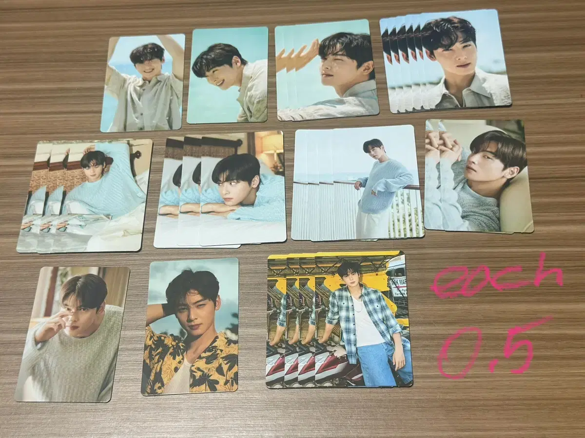 Astro cha eunwoo photobook Magazine tc Trading Cards