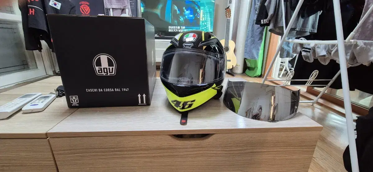 AGV GOTHIC BLACK 판매합니다