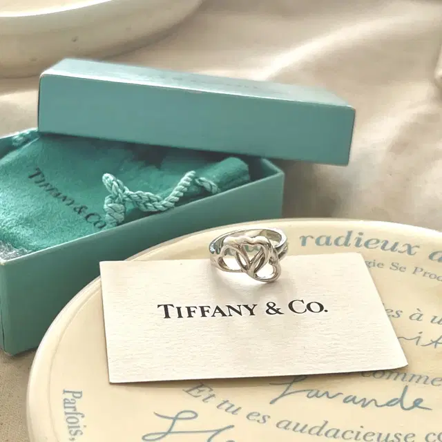 티파니 앤코 엘사 퍼레티 트리플 하트링 Tiffany & Co. Elsa