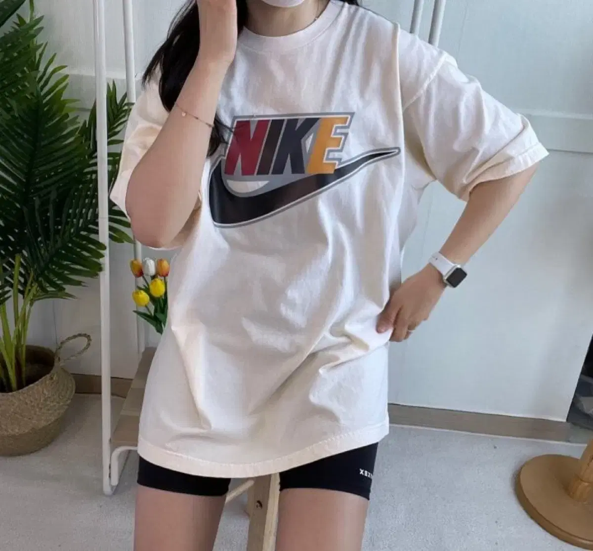 Nike Big Logo Wash Tee