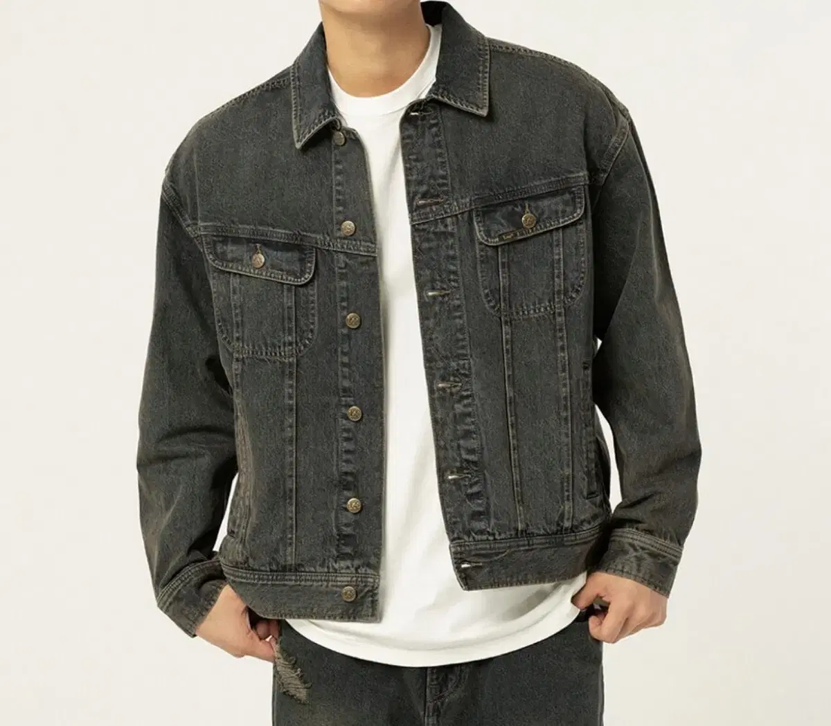 LEE Denim Tracker Jacket Indigo Dark M