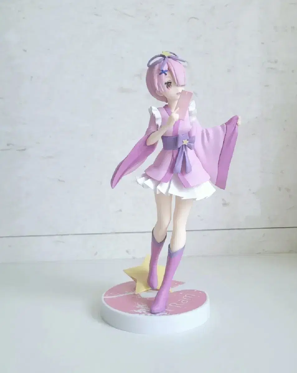 Three Products Lizzerem Ram Furyuusa Milky Way Version Bishoujo Figure