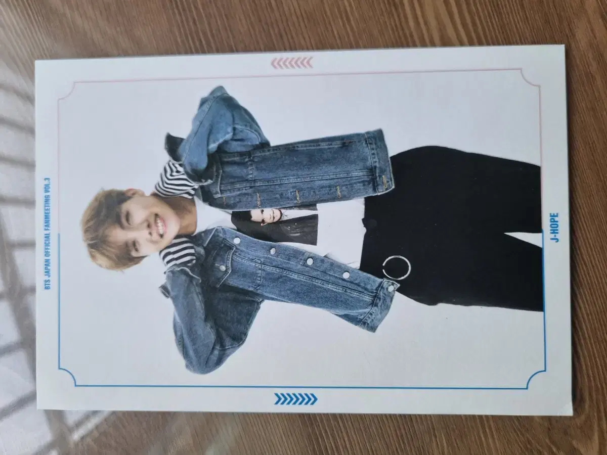 Bangtan j-hope Japan Mustard postcard 1 sheet