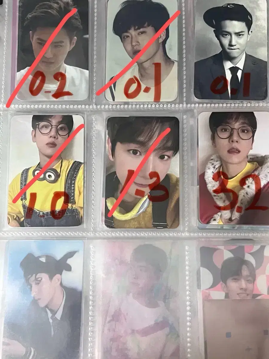 Byun Baekhyun do kyungsoo photocard