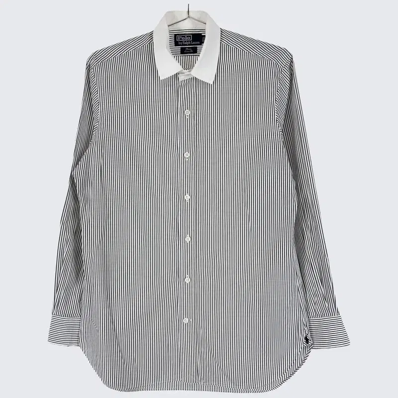 [Polo Ralph Lauren] Cotton striped long-sleeved shirt for Men 95 A20116