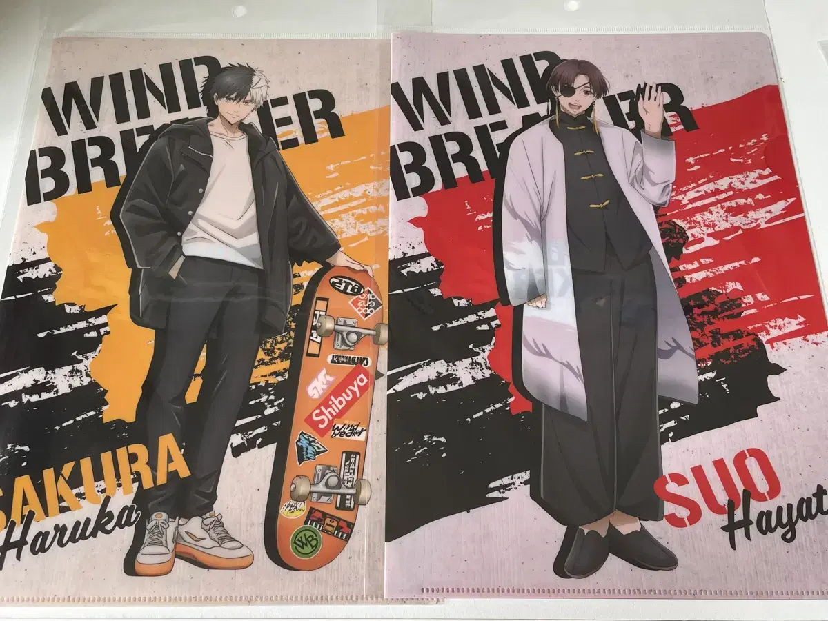 Winbreso Hayato sakura Tsutaya Clearfile