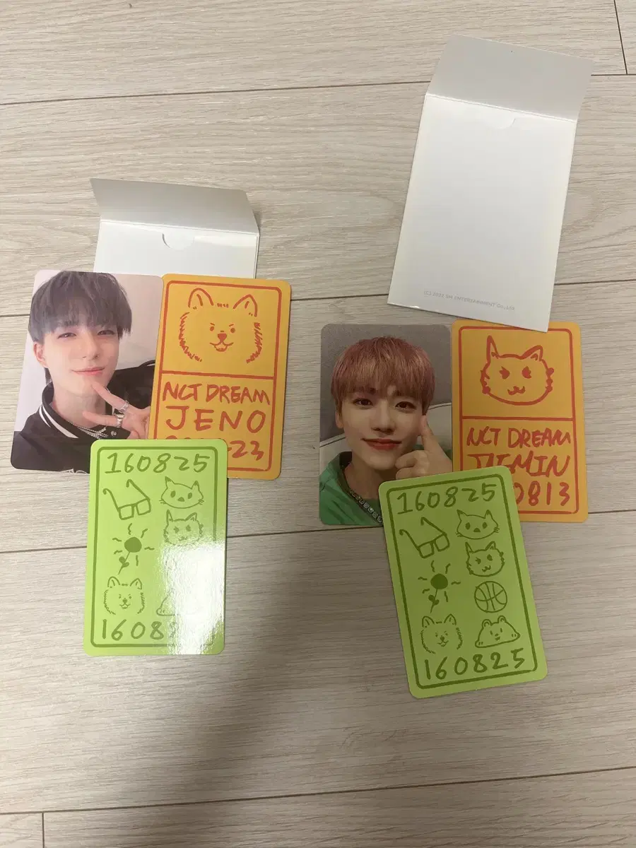 NCT Dream 6th Anniversary Lucky Photocard jeno jaemin