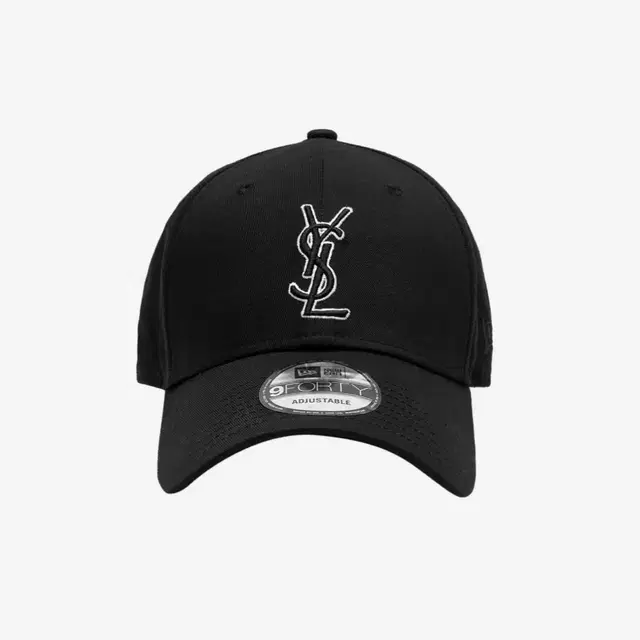 생로랑 x 뉴에라 ysl 볼캡 블랙