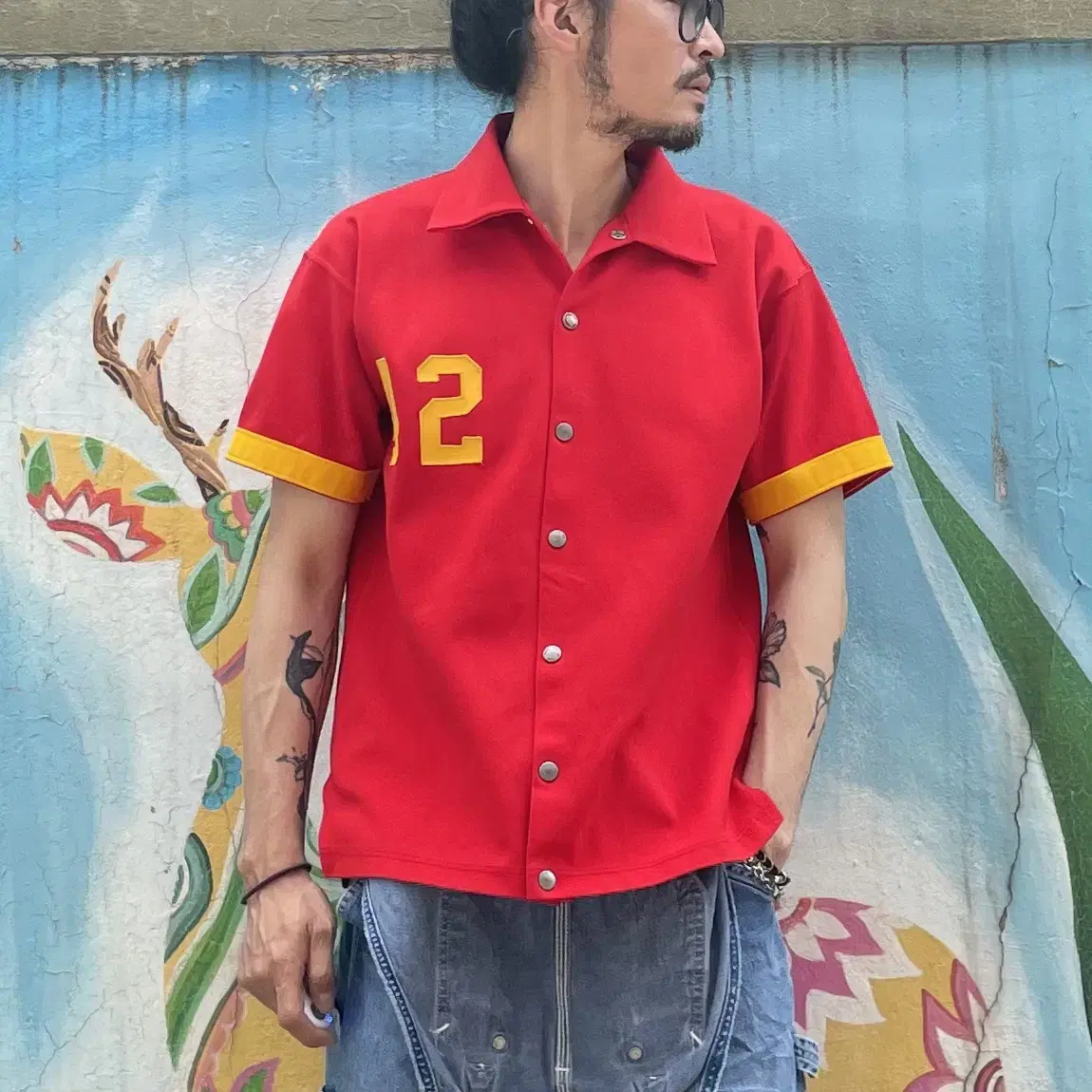 80~90s US GRIS WOLD sports jersey