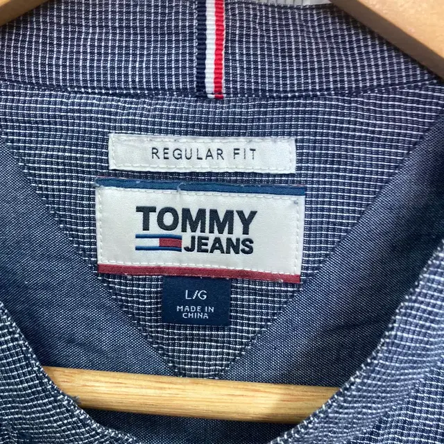 TOMMY 남성 와이셔츠 L 사이즈