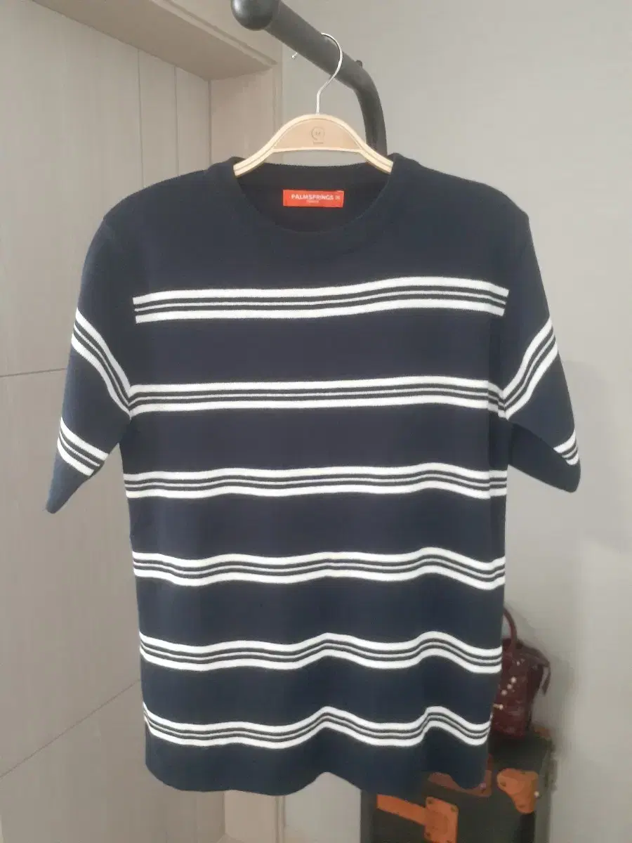 Palm Springs Navy Stripe Knit 95