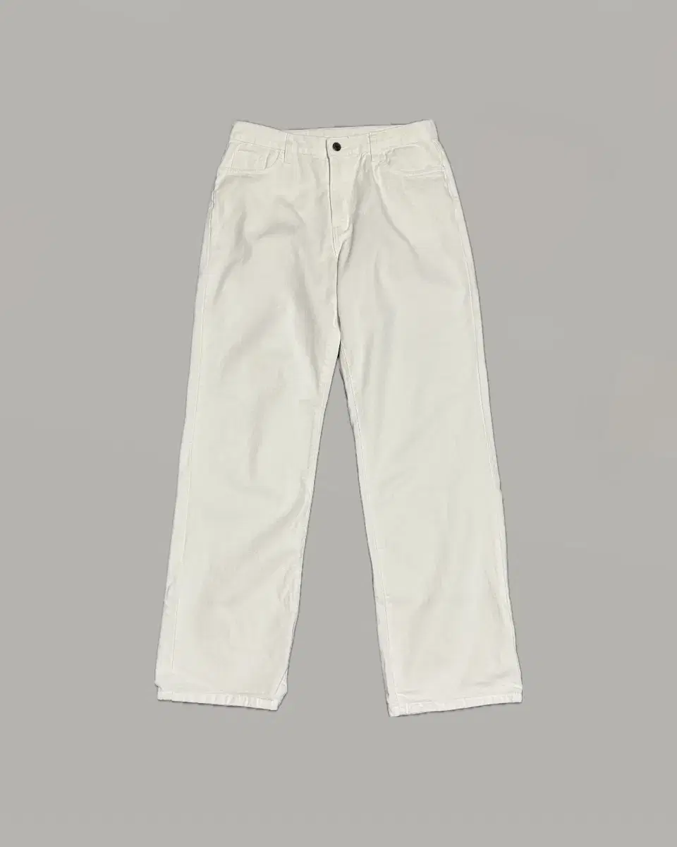 ESN White Denim Pants [L]