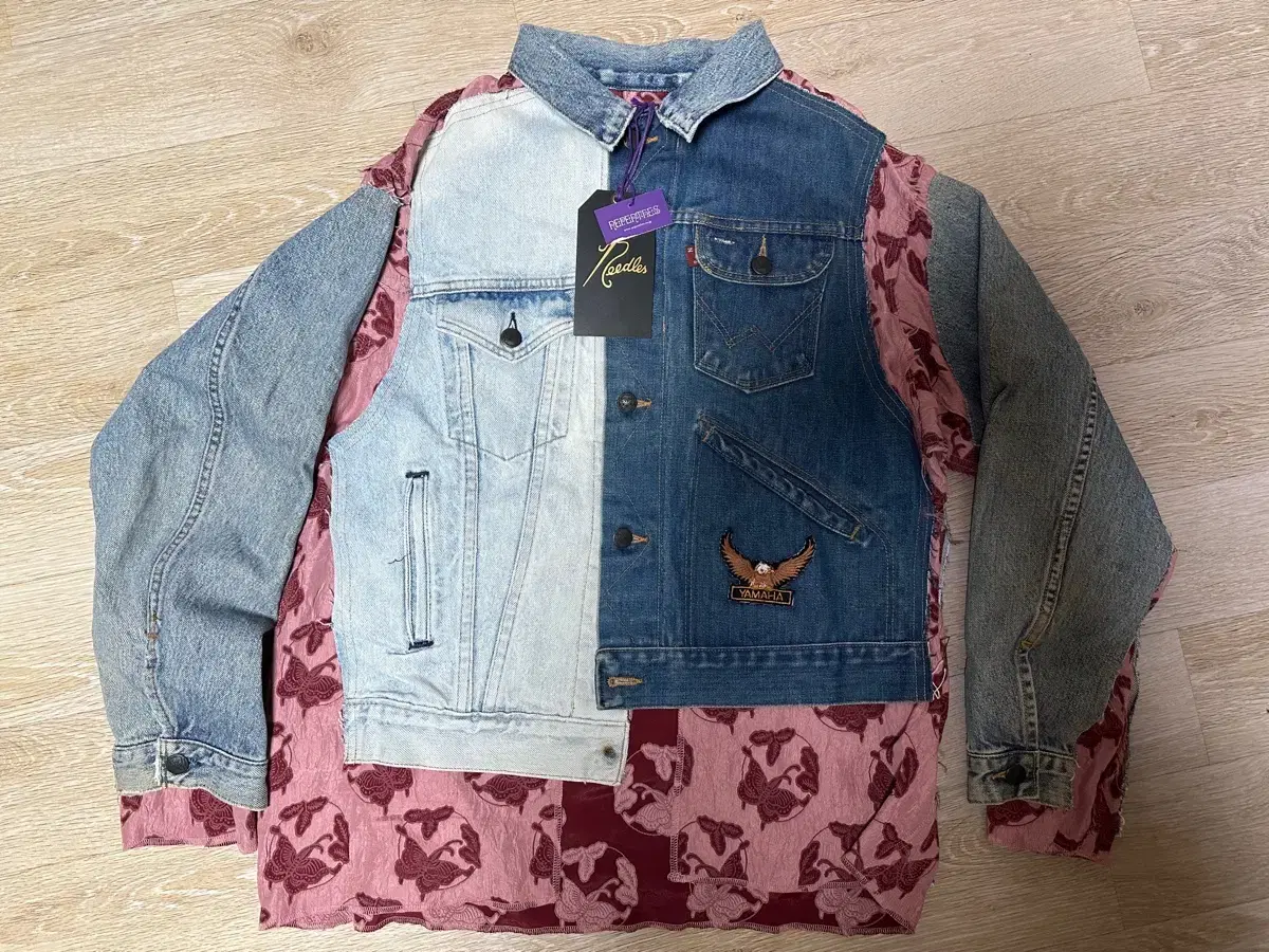 Rebuild by Needles jean jacket size small