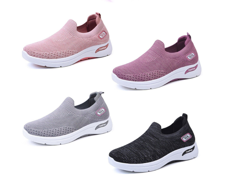 Free shipping on new products Women's MARIE Mesh Slip-On Sneakers 4 Colors 2 or more shoes discount