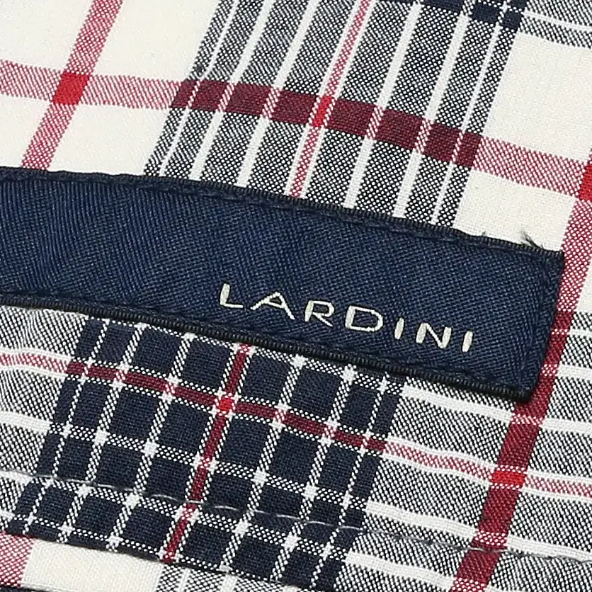 라르디니 [Lardini] 코튼 체크 이탈리아 자켓