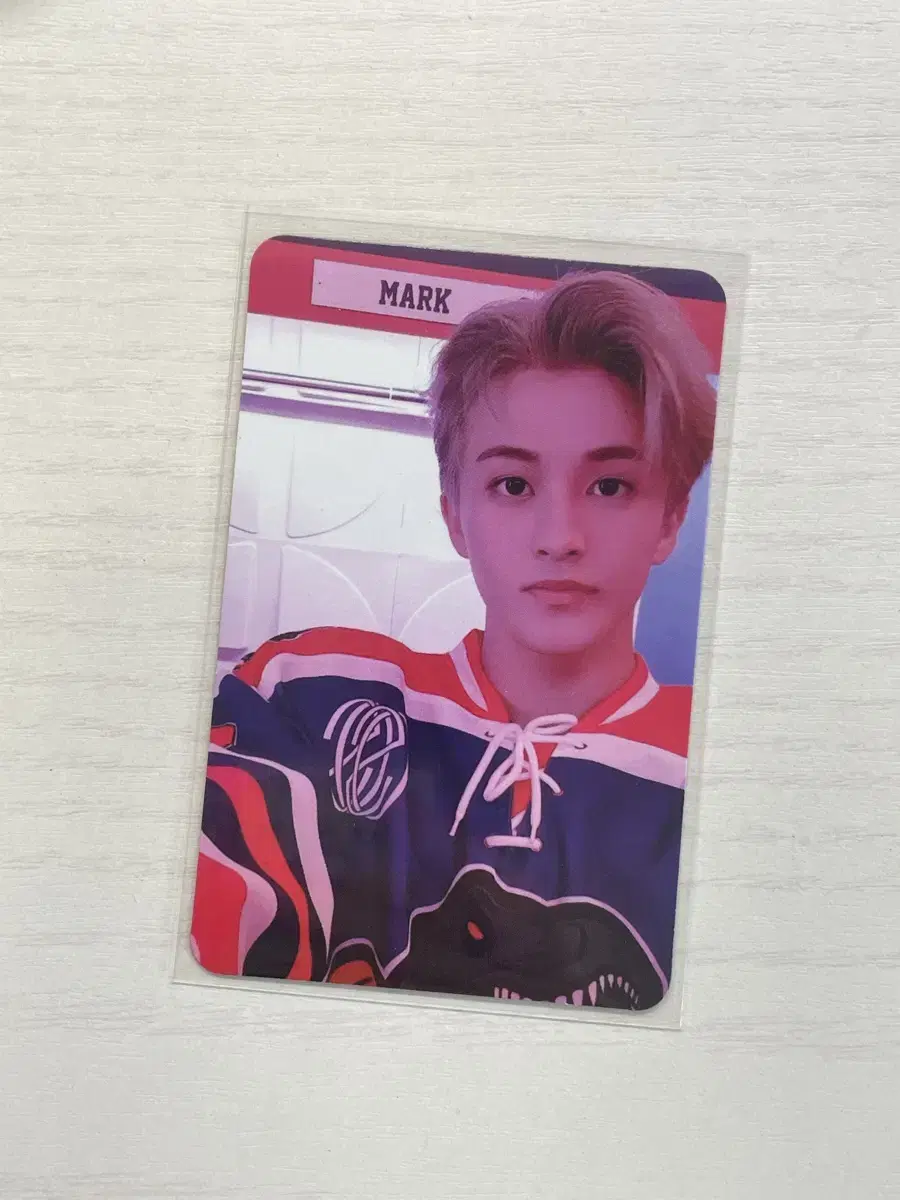 NCT Resonance Hockey mark photocard