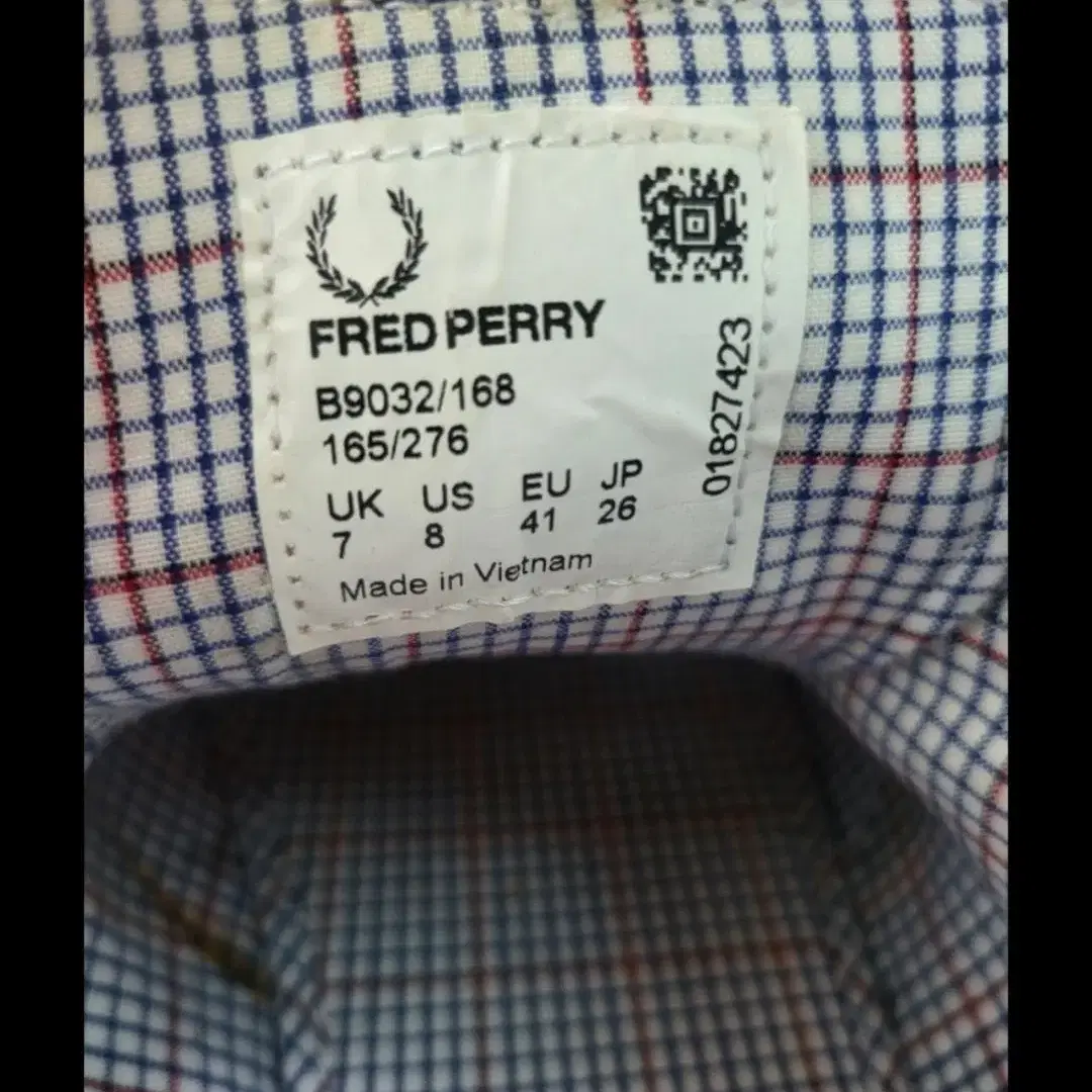 FRED PERRY 프레즈 페리 로퍼 판매합니다 사이즈 41 260