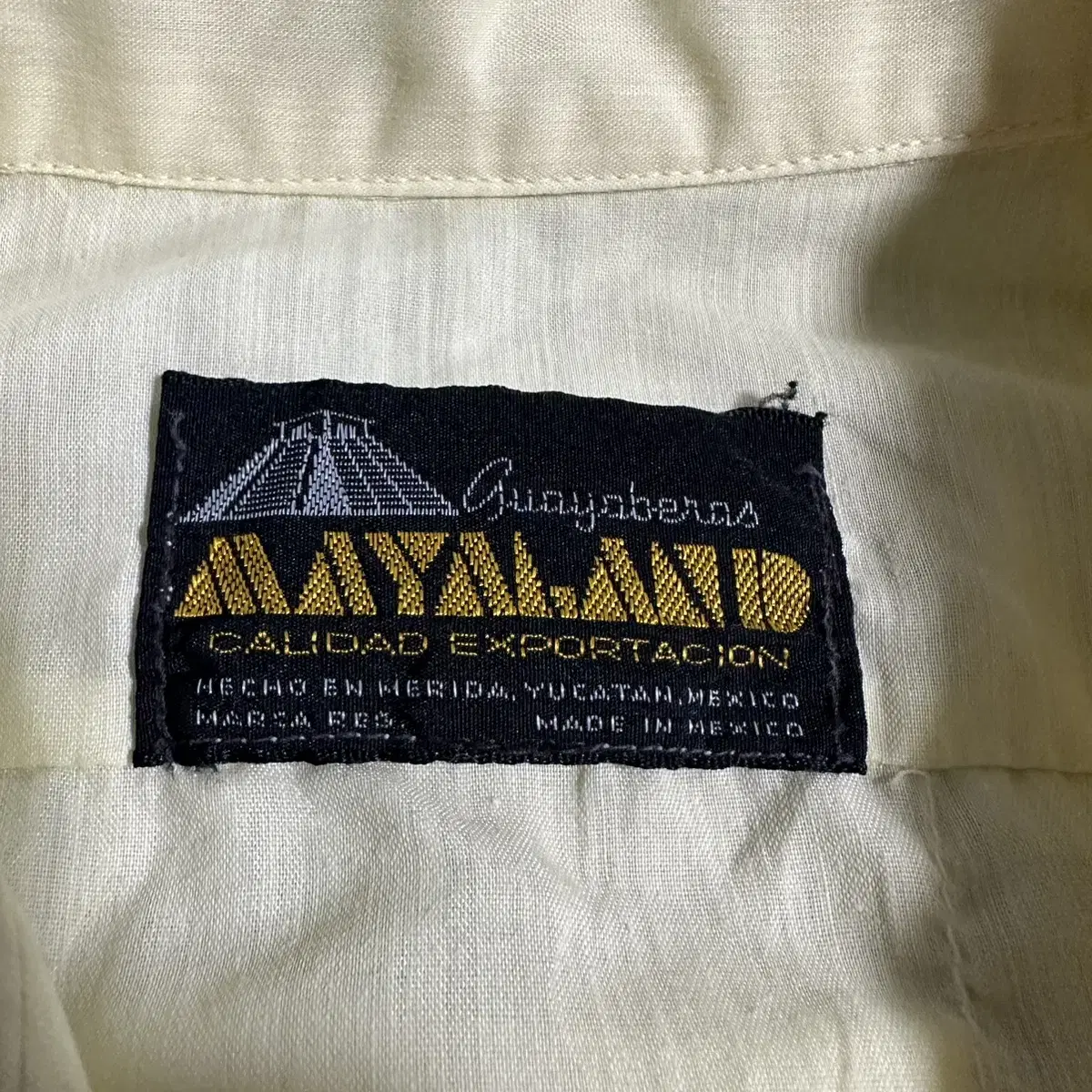 70-80s mayaland guayabera 셔츠