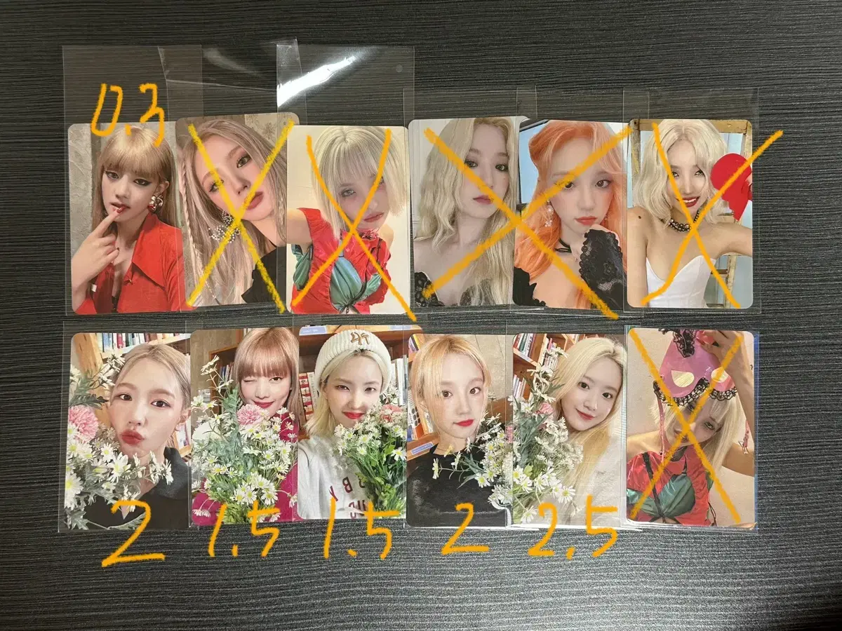 아이들 여자아이들 i love 누드 포카 미연 민니 소연 우기 슈화