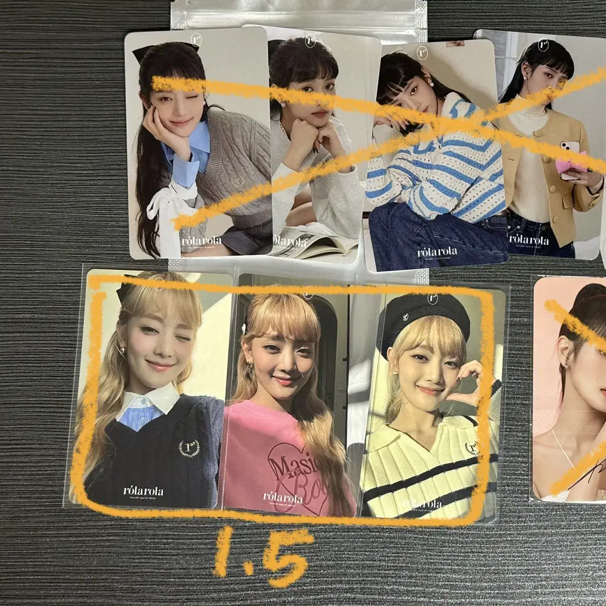 Idle gidle minnie LauraLaura photocard miyeon soyeon yuqi Shuhua