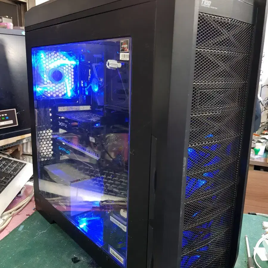 편집용 작업용 워크스테이션 i7-4930K RX470*2