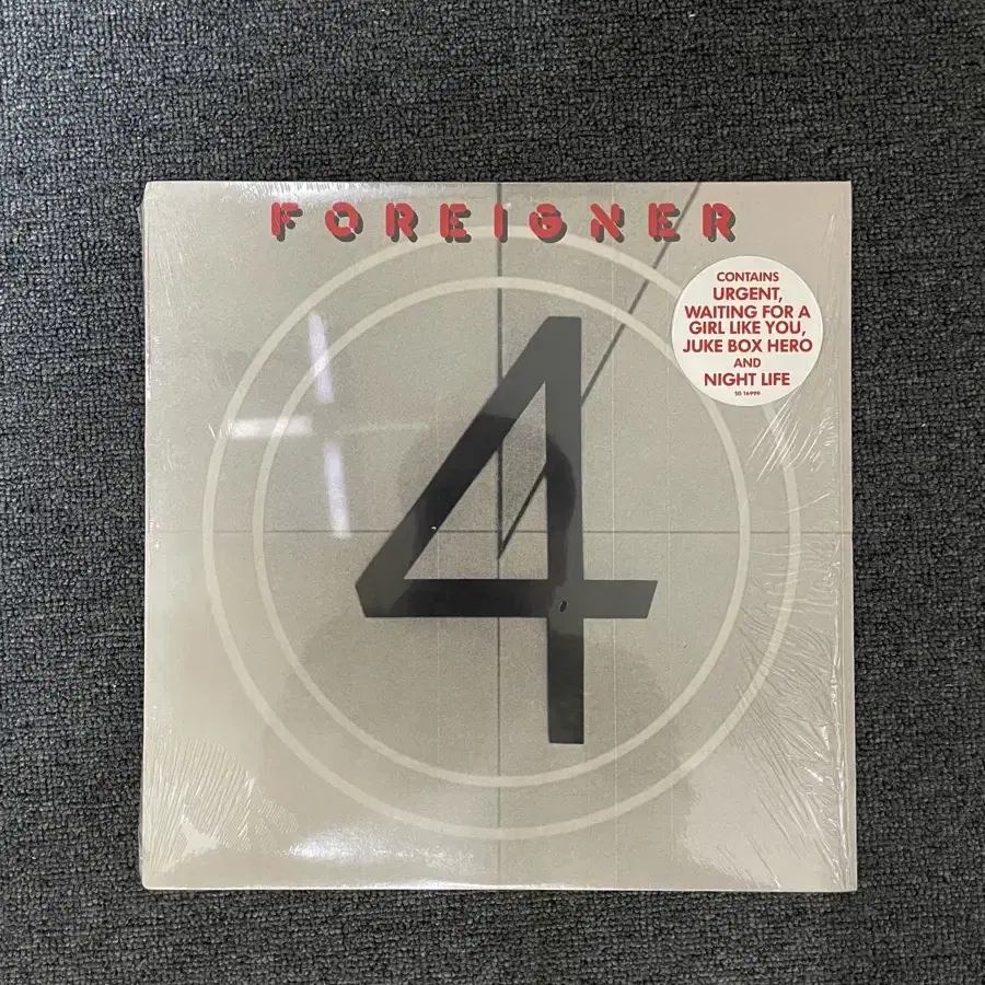 포리너[Foreigner] 4집 레코드(LP) 팝니다.