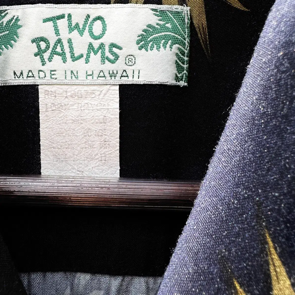 [S] TWO PALMS 하와이안 셔츠 USA made