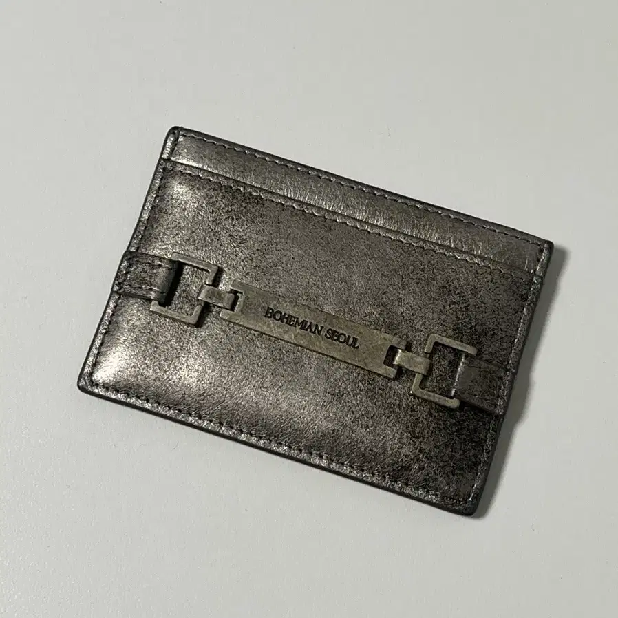 【BOHEMIAN SEOUL】25ss LEATHER STRAP CARD HOLDER BOHEMIAN SEOUL] LEATHER STRAP CARD HOLDER, BLACK 正規品 韓国