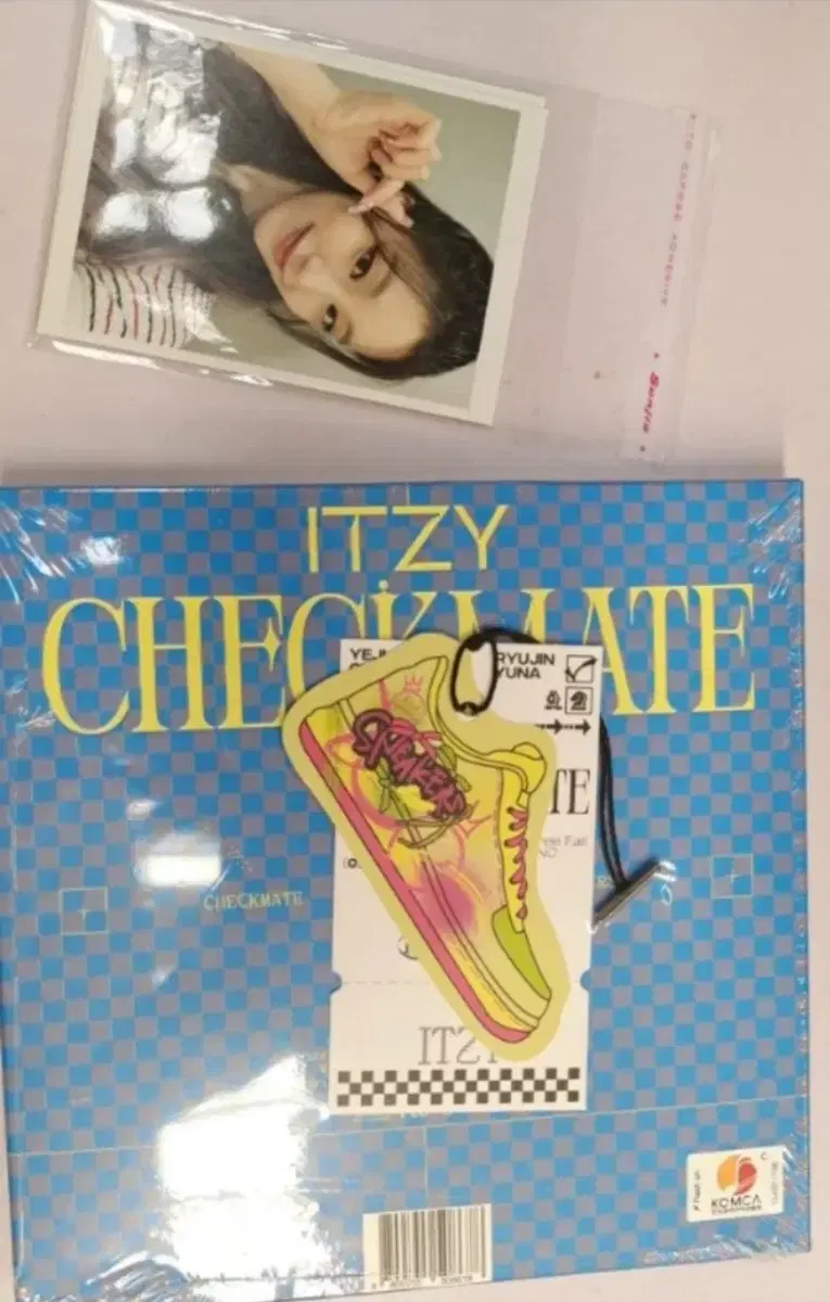 새상품 해외판 있지 스페셜앨범 체크메이트 itzy 포토카드 포카