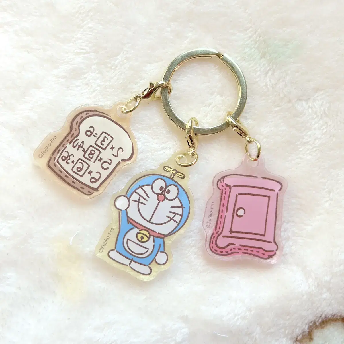 Genuine Japanese Doraemon keyring key holder