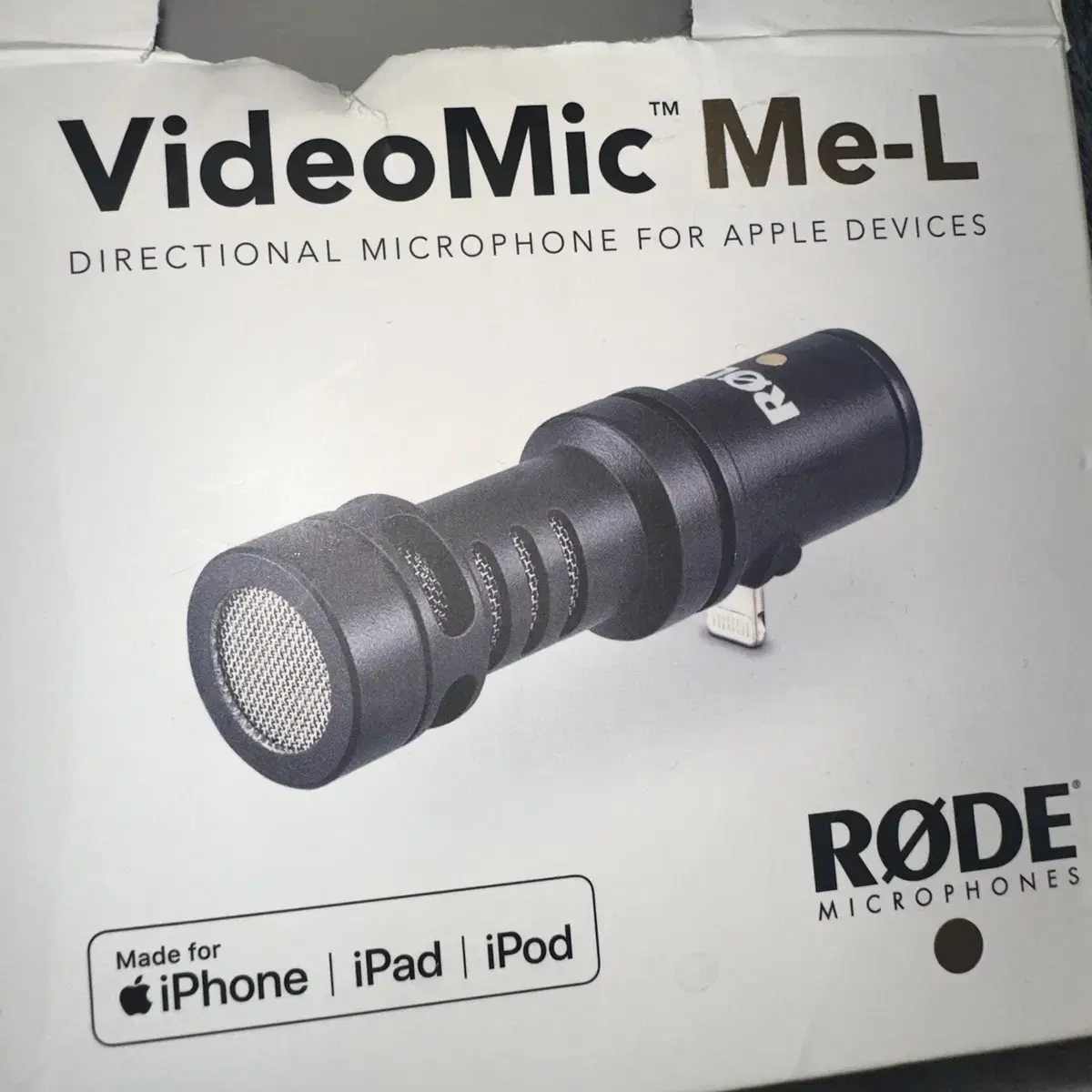 RODE VideoMic Me-L 로데 아이폰 라이트닝 비디오마이크