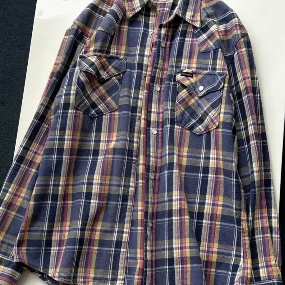 Wrangler cotten woven multi check shirt