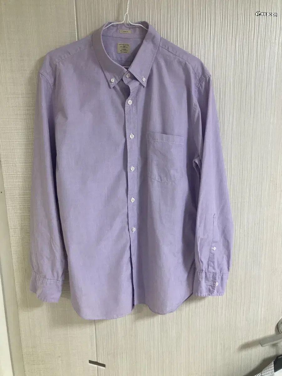 Jake Lew Button-down Purple Shirt 100-105