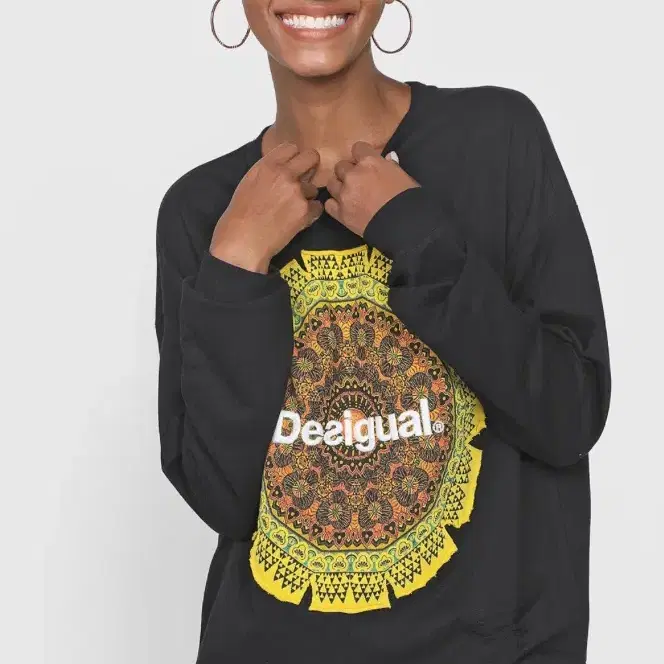 Desigual 데시구알 스웨트셔츠 리본맨투맨