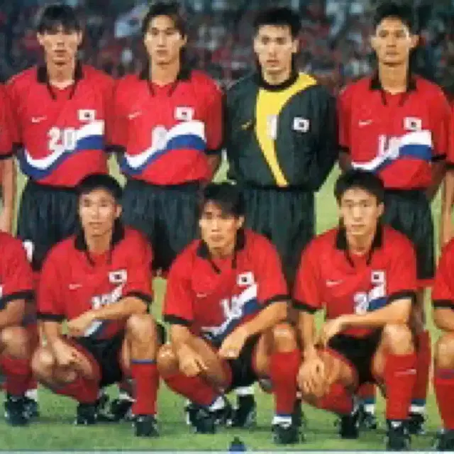 카시나 1997 축구 레트로 유니폼 오버더피치 콜라보 물결 블록코어