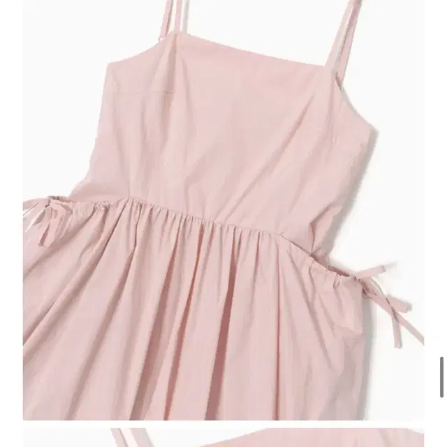 리엘 원피스 s (Float string dress pink)