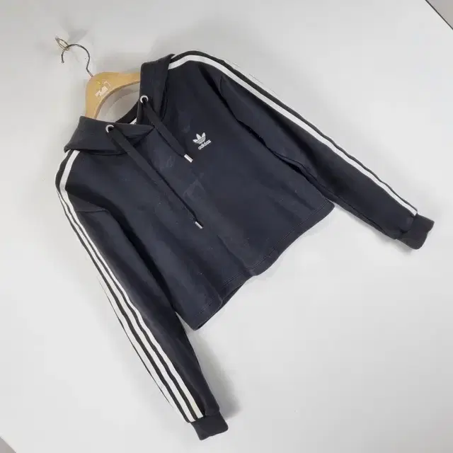 Z4879 아디다스 3STR HOODIE 크롭 후드티 여90