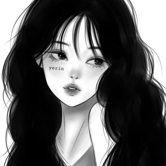 두상/흉상 프로필 타입 (흑백/컬러) 그림 커미션 [ 최저가로 진행중 ]