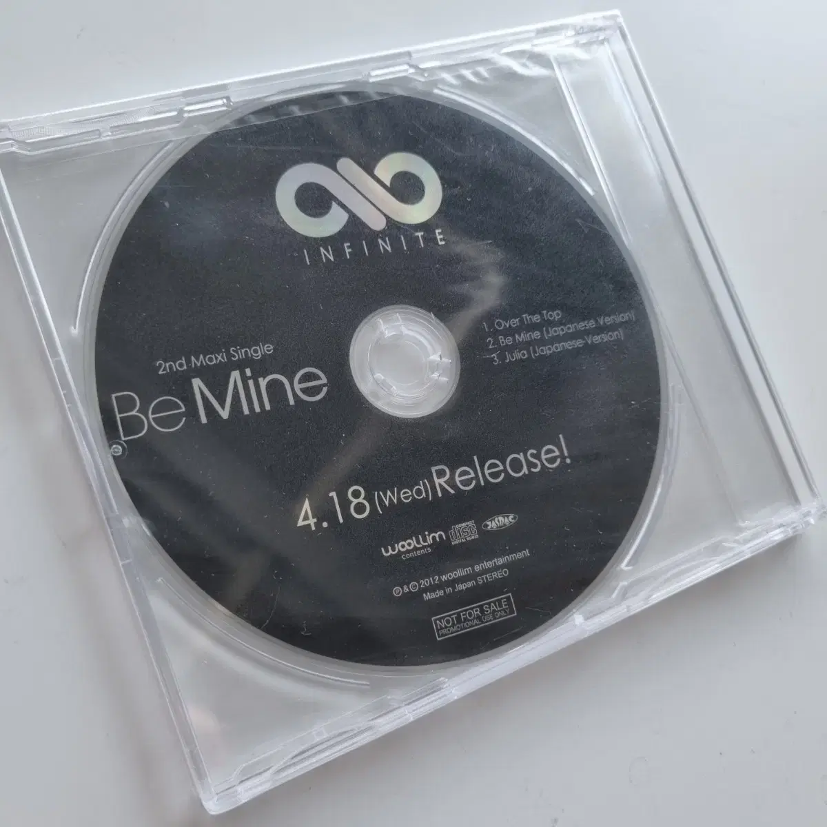 인피니트 Be Mine (내꺼하자 일본어버젼) 프로모션 신품 미개봉 CD