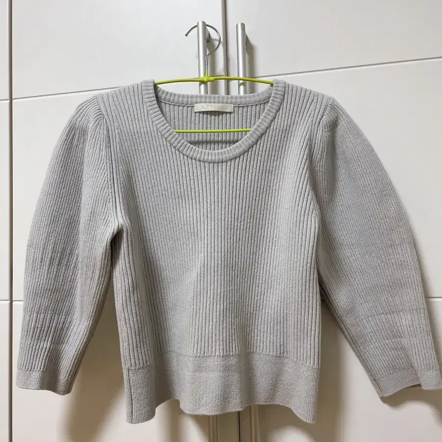 레이지샵 lazyshop rover puff knit