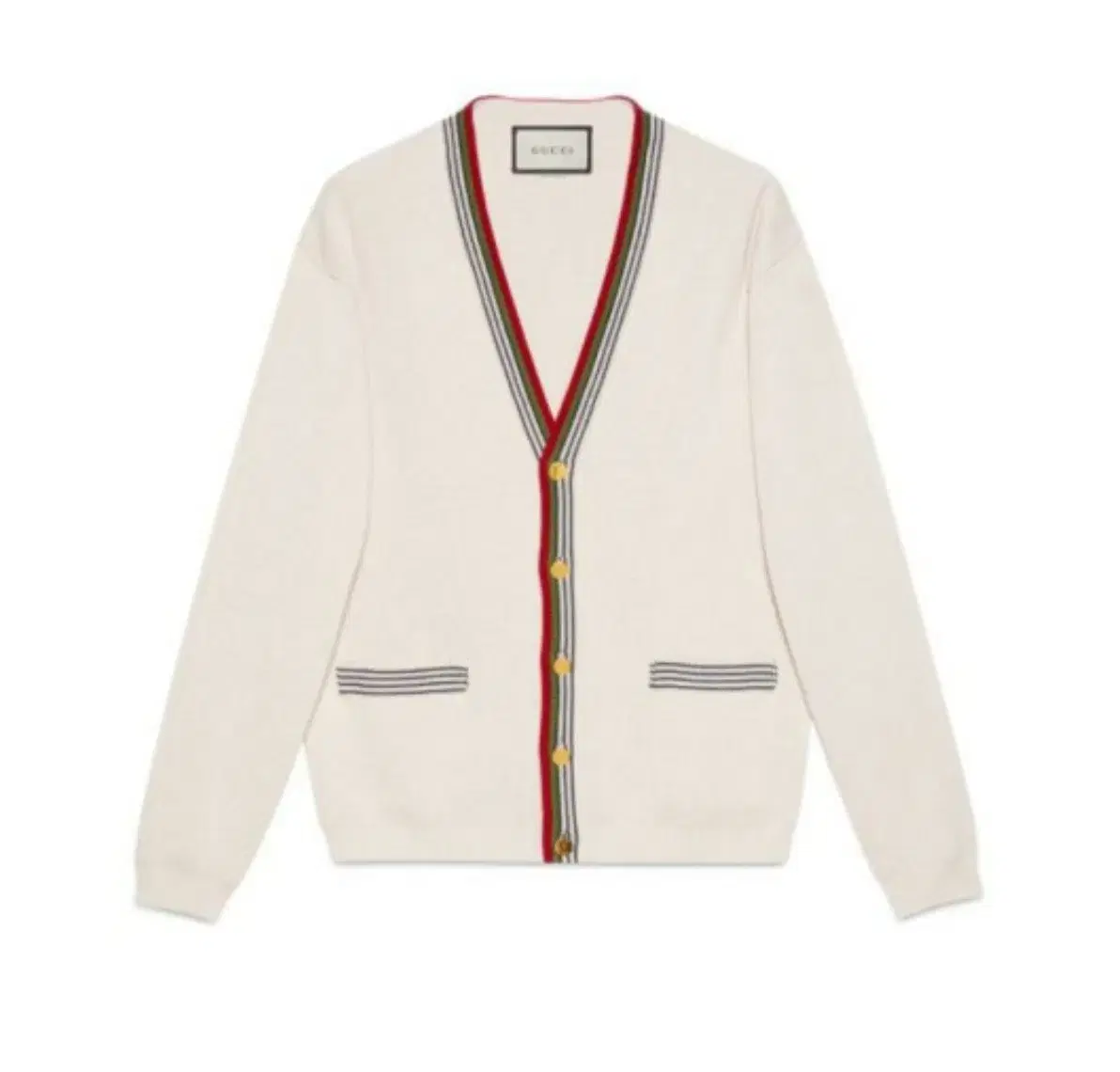 [Genuine] Gucci GUCCI Three-Wire Knit Dry Fine Cardigan 626268