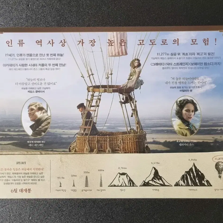 [영화팜플렛] 에어로너츠 (2020) 에디레드메인 영화전단지